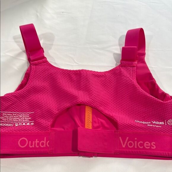 Outdoor Voices Powerhouse Bra S/M-D cup Winecup - Picture 4 of 5